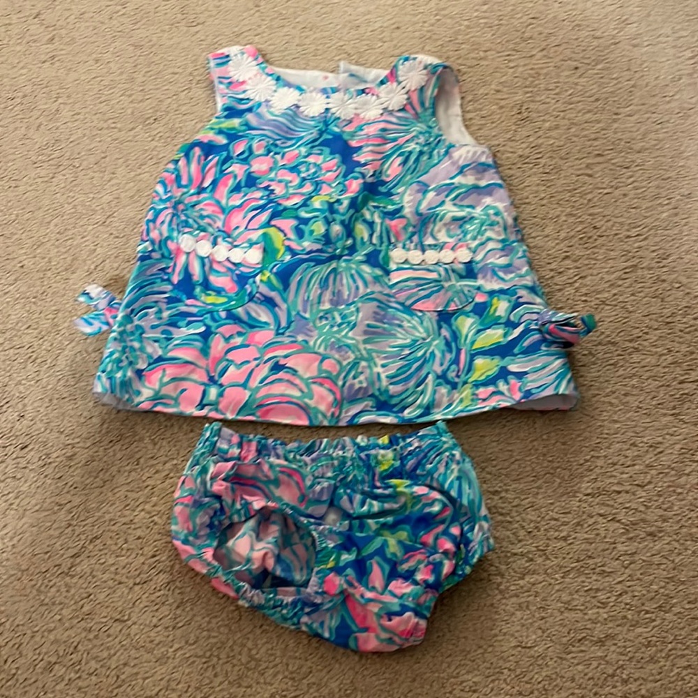 3-6 months Lilly Pulitzer outfit